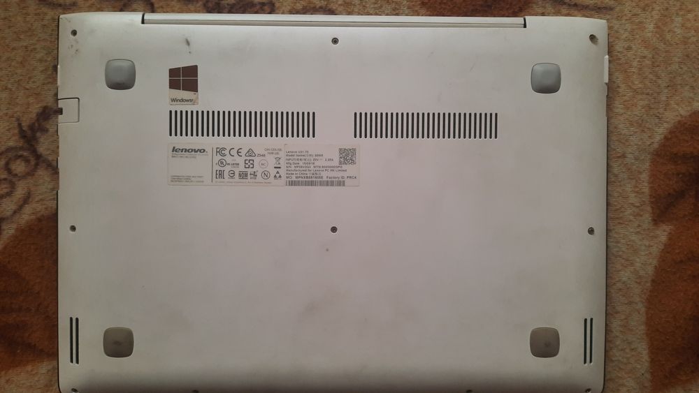 Lenovo U31-70 Branco64553165515777121