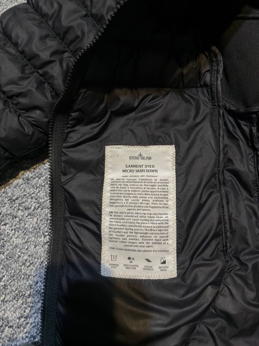 Мікро Пухова курточка stone island оригінал як нова