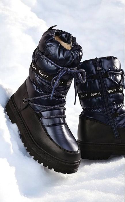 Дитячі зимові чобітки. 32-37р.