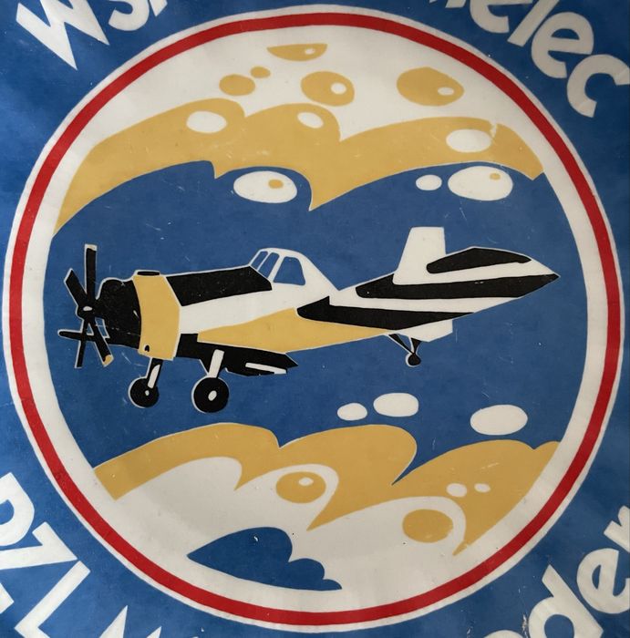 Talerz Porcelanowy Wałbrzych 32cm PZL M18 Dromader