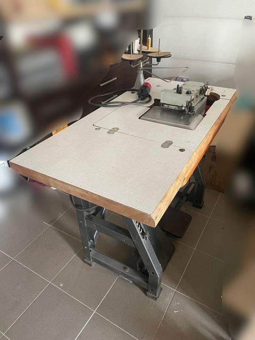 Maszyna Overlock NRD DDR sprawna TEXTIMA Podstawa pod Kraisege