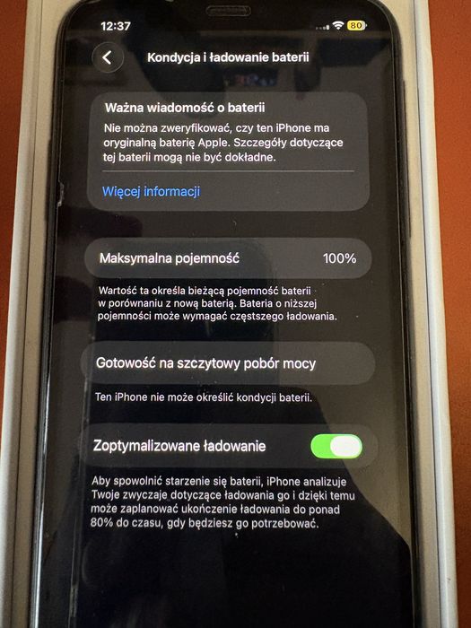 iPhone 11 64GB – Czarny (Nowa bateria)