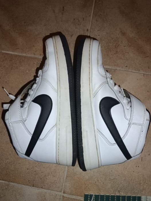 Nike Air Force 1 High White/Black | Высокие кроссовки Nike