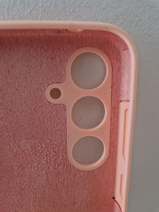 Silicone Lite Case do Samsung Galaxy A35 brzoskwiniowy