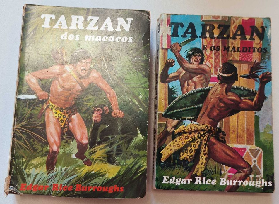 Coleção completa do Tarzan (24 números), editada pela Portugal Press, a partir de 1971