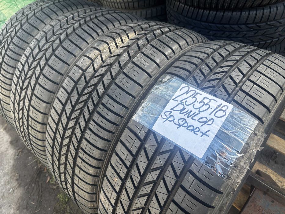 225-55-R18 DUNLOP SP SPORT резина шины 4 штуки GERMANY 2023