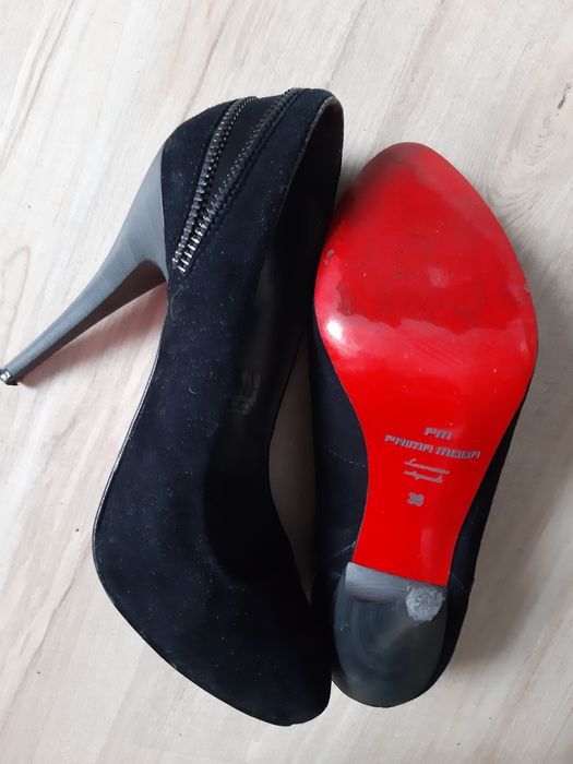 Czarne szpilki Primamoda 36