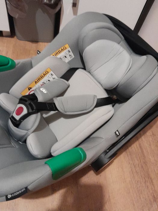 Fotelik nosidełko kinderkraft mink pro+adaptery