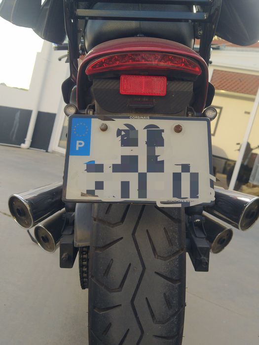 Honda Magna Vf750C troco por trail com acerto