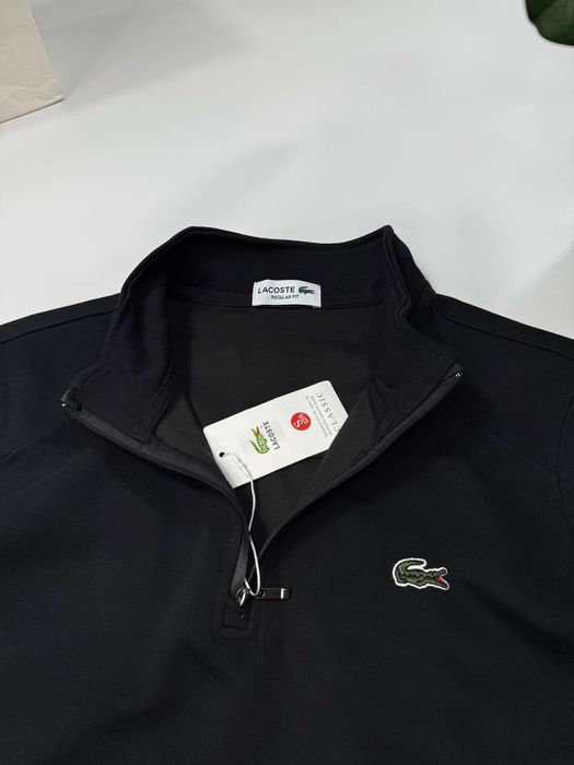 Кофта Lacoste чорна, універсальна та комфортна, розміри S–XL