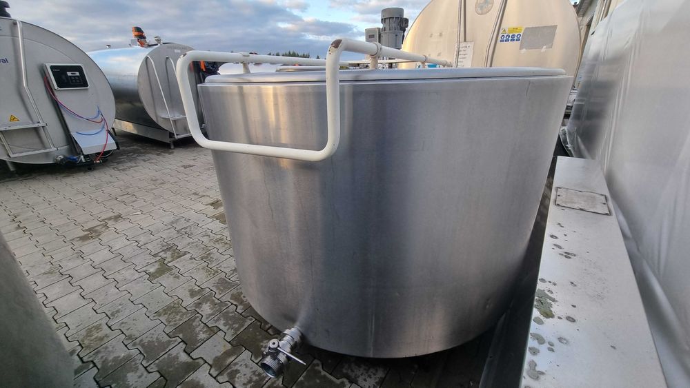 Schładzalnik zbiornik okrągły chłodnia do mleka 1200 Litrów GWARANCJA