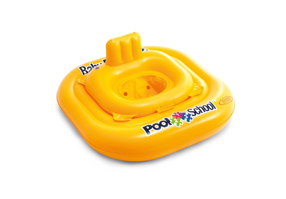 Fotelik dmuchany do pływania malucha INTEX 79x79 cm