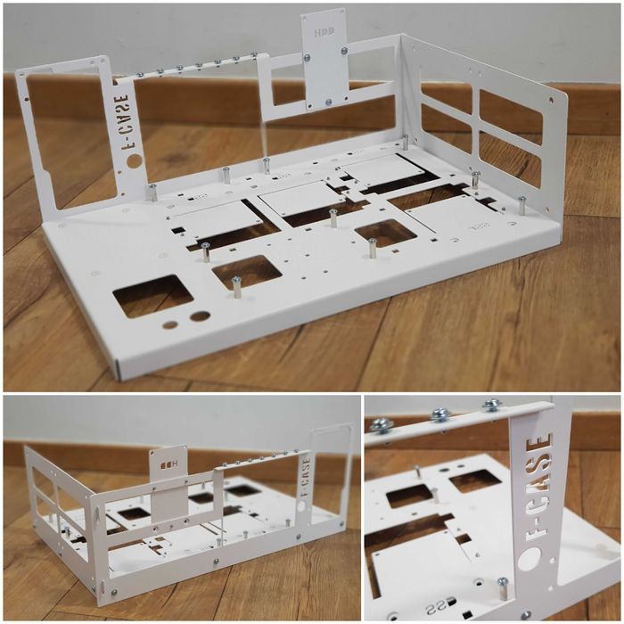 Otwarta obudowa PC- FLAT - surowa. Dostępne od ręki - test bench