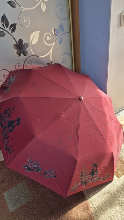 Женский качественный  зонт-полуавтомат Romit