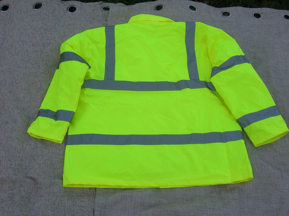 Утеплена чоловіча куртка сигнальна S460 Portwest. Великого розміру 3XL