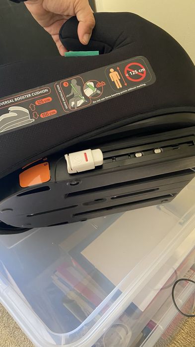 Assento Elevatório Auto Be Cool Boosty com Isofix (125 a 150 cm)