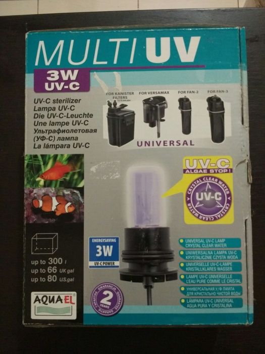 Aquael фильтр стерелизатор адапторы под лампу UV-C