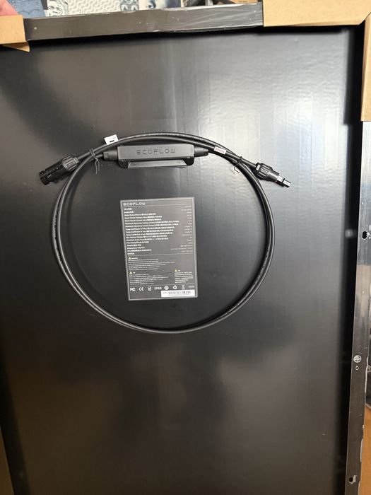 EcoFlow 2 по 100w  Reegid Solar Panel набір з двох панель з кріпленнями
