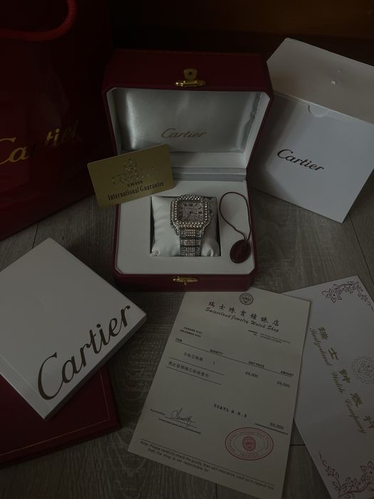 Zegarek Cartier z boxem