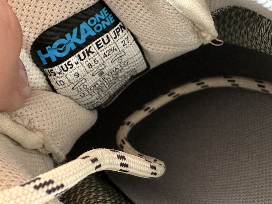 Кросівки Hoka TOR ultra low grey ( РОЗМІР 42 2/3 )