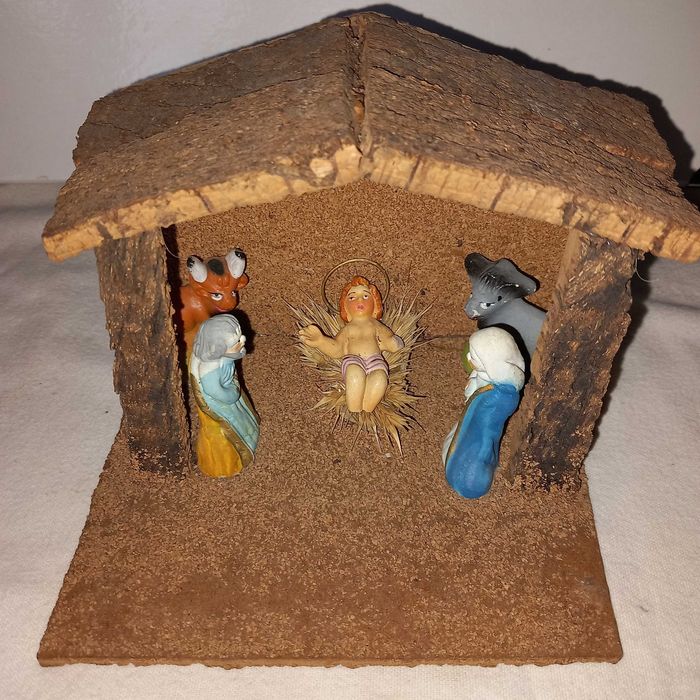 Cabana com presépio