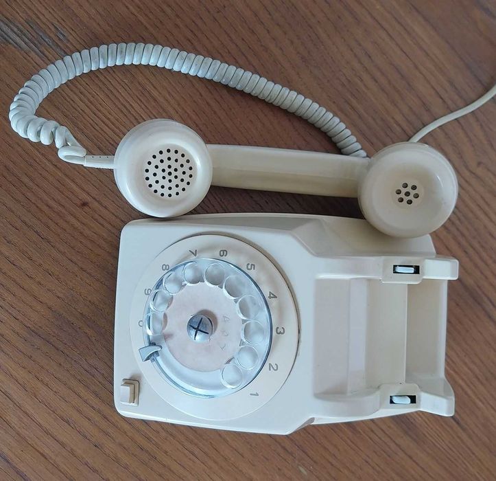 Telefone antigo de disco marca CIT
