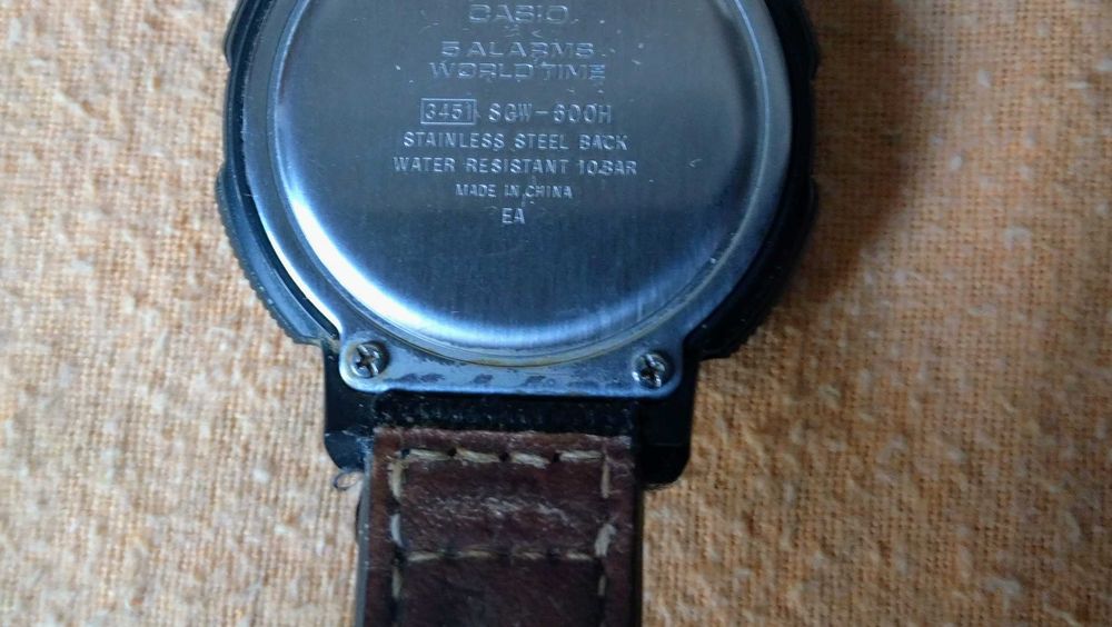 Relogio Raro Casio SGW-600H