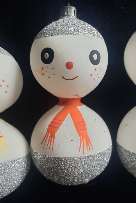 Bombka choinkowa z lat PRL