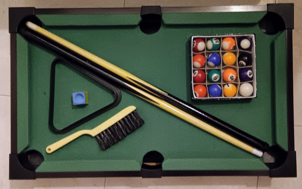 Mini mesa de snooker