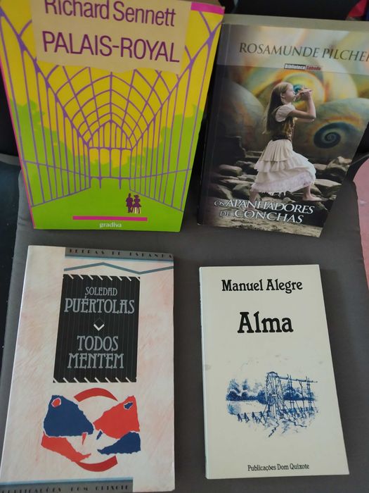 Livros  Manuel alegre Boris vien  palays Royal apanhadores de conchas