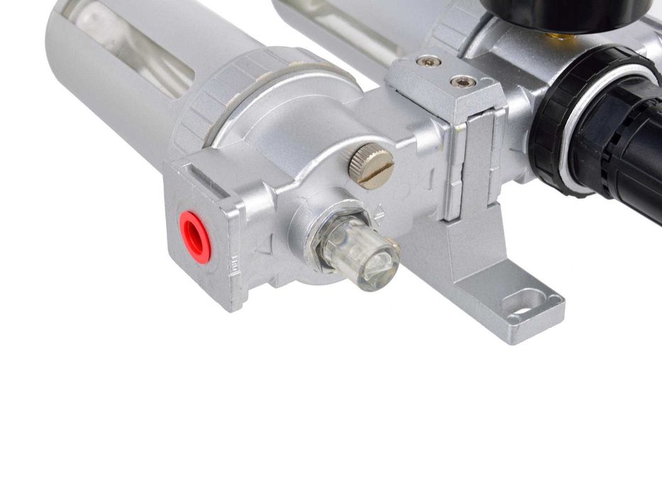Reduktor powietrza z filtrem i smarowaniem 1/4" odwadniacz separator