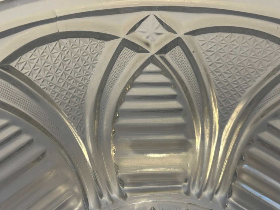 Duża kryształowa misa z okresu PRL