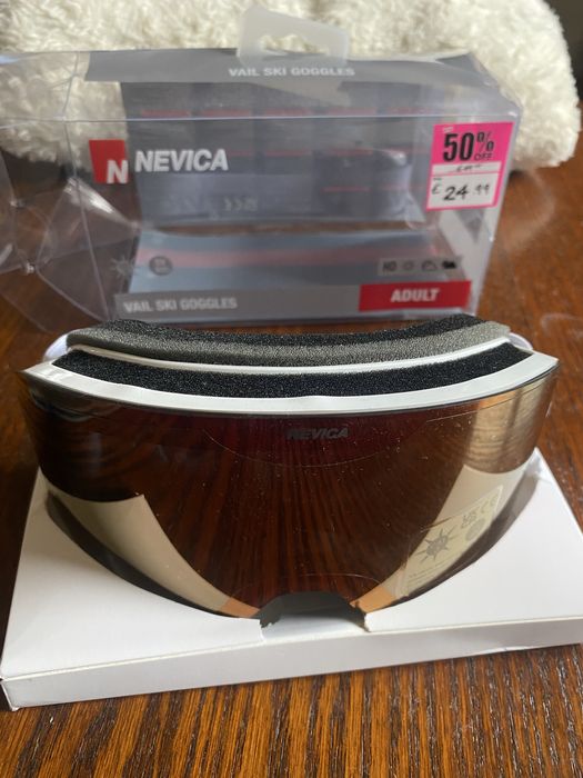 Gogle narciarskie, snowboardowe, Nevica, nowe. Rezerwacja.