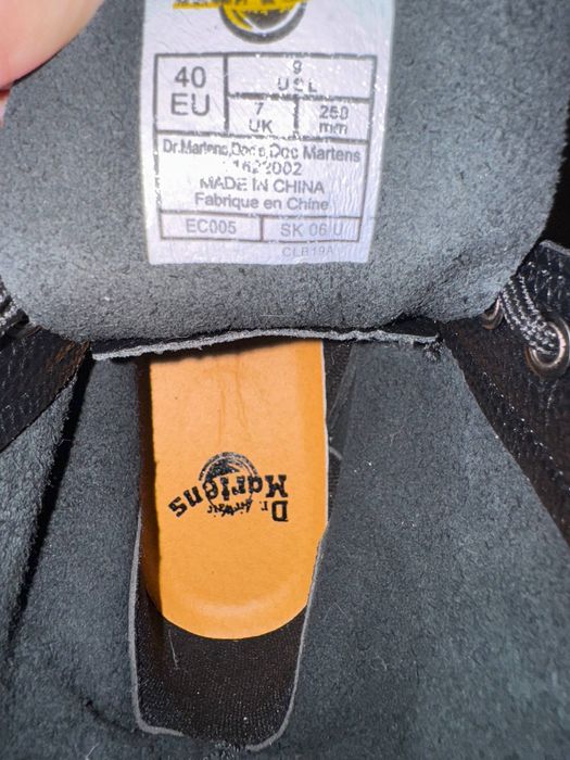 Buty Dr Martens. Rozmiar 40. Długość wkładki 250mm