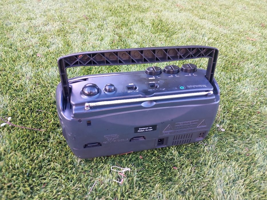 Philips rádio, leitor/ gravador cassettes
