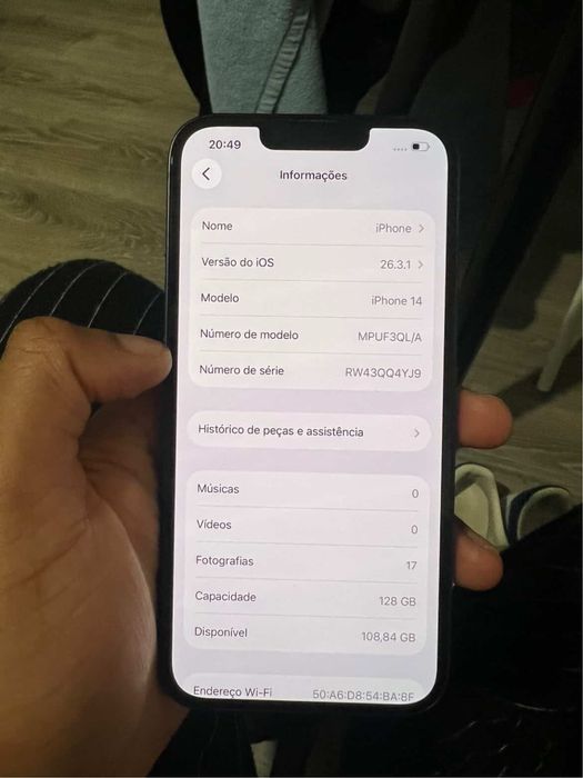 Iphone 14 sem caixa