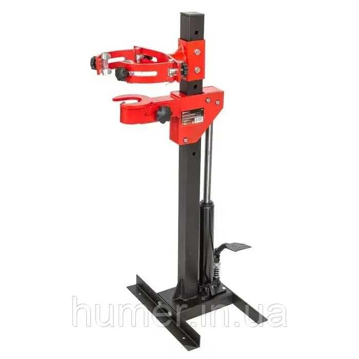 Гідравлічна стяжка пружин FORCEKRAFT 1т, 200-590 мм, хід поршня 400 мм