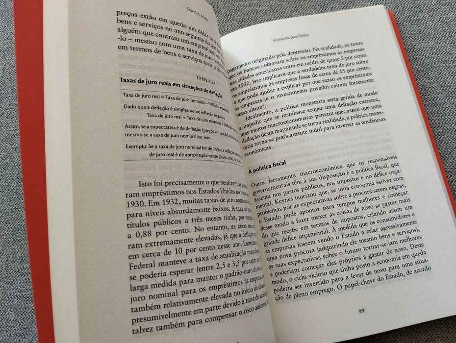 Livro "Economia para todos" de David A. Moss