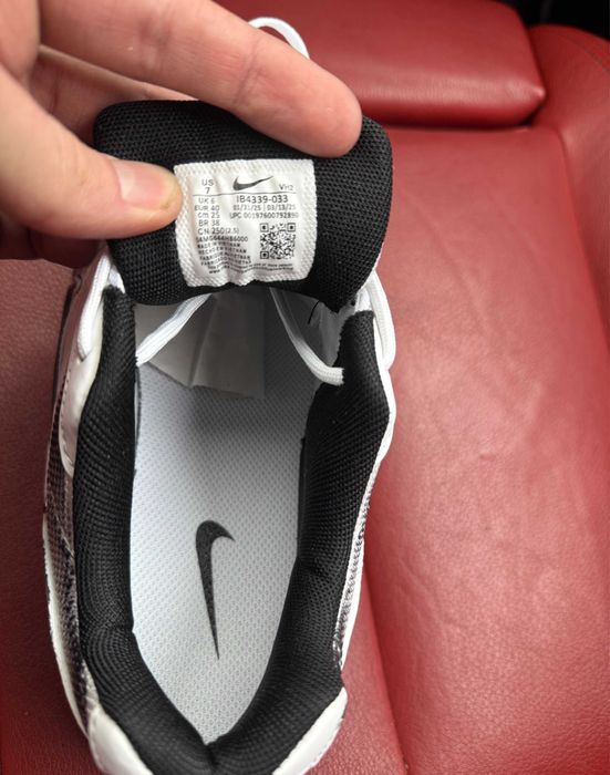 ‼️БЕЗ ПЕРЕДОПЛАТИ‼️ Кросівки Nike Initiator Custom White Black Dirty