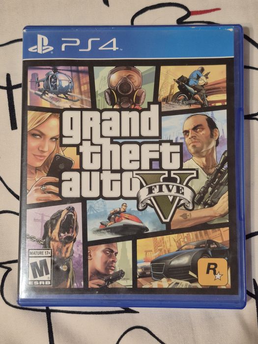 Диск GTA V 5 Five для PS4 . Grand theft auto