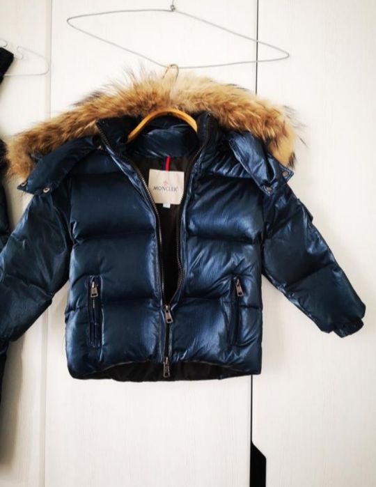 Дитячий зимовий комбінезон Moncler