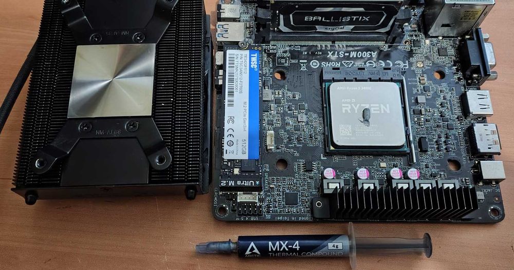 Deskmini A300 Ryzen 16gb Ram 512gb Nvme Noctua Wifi