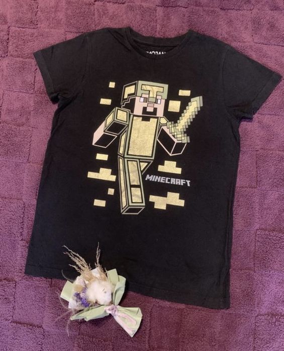 Трендова футболка minecraft