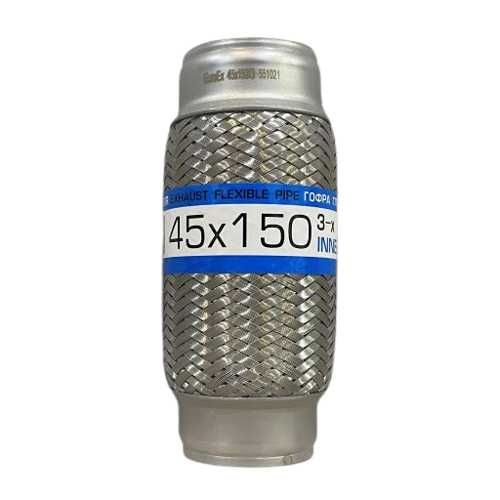 Гофра глушителя 3-х слойная, выхлопная система