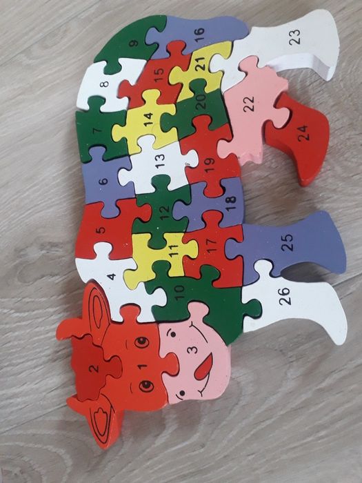 Układanka drewniana puzzle