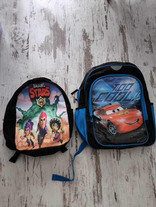2 plecaki Roblox i McQueen jak NOWE