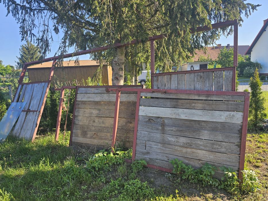 Brama stajenna przesuwna 5szer/3w