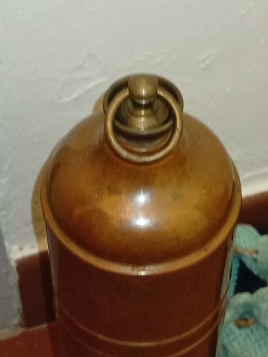 Garrafa em Cobre Térmica com bolsa em algodão