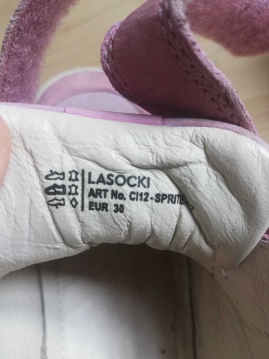 Buty dziewczęce Lasocki skórzane r. 30