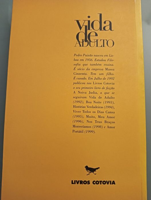 Vida de Adulto	de Pedro Paixão	Novo!!*